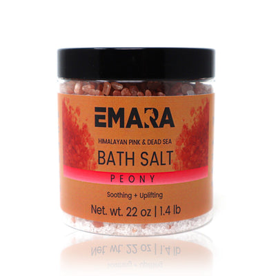 Luxury Himalayan Pink & Dead Sea Bath Salt Gift Set - 5 Soothing Blends with Rosehip & Vitamin E - Korvel