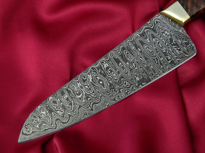 Premium Damascus Steel Chef's Knife - Handmade Excellence - Korvel