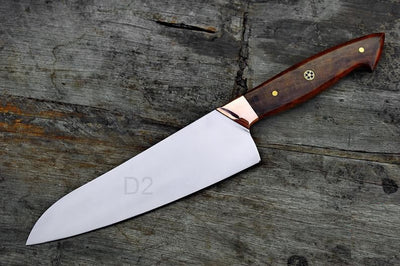 Premium Custom D2 Steel Chef Knife – Handcrafted Culinary Excellence - Korvel