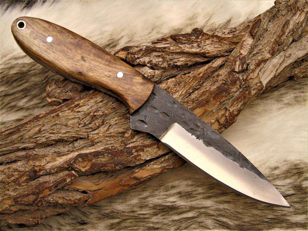 Artisan Crafted Carbon Steel Hunting and Skinning Knife - Korvel