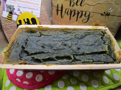 Grain Free Spinach Zucchini Bread - Vegan & Gluten Free