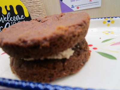 High Protein Cinnamon Raisin Creme Pies - Gluten Free & Vegan