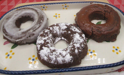 Gluten Free Chocolate Protein Donuts - Vegan & Low Carb