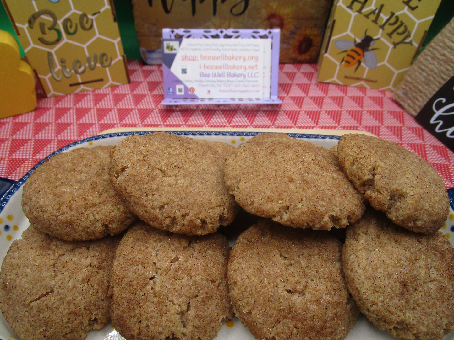 Biscuits Snickerdoodle Keto - Friands sans céréales et véganes
