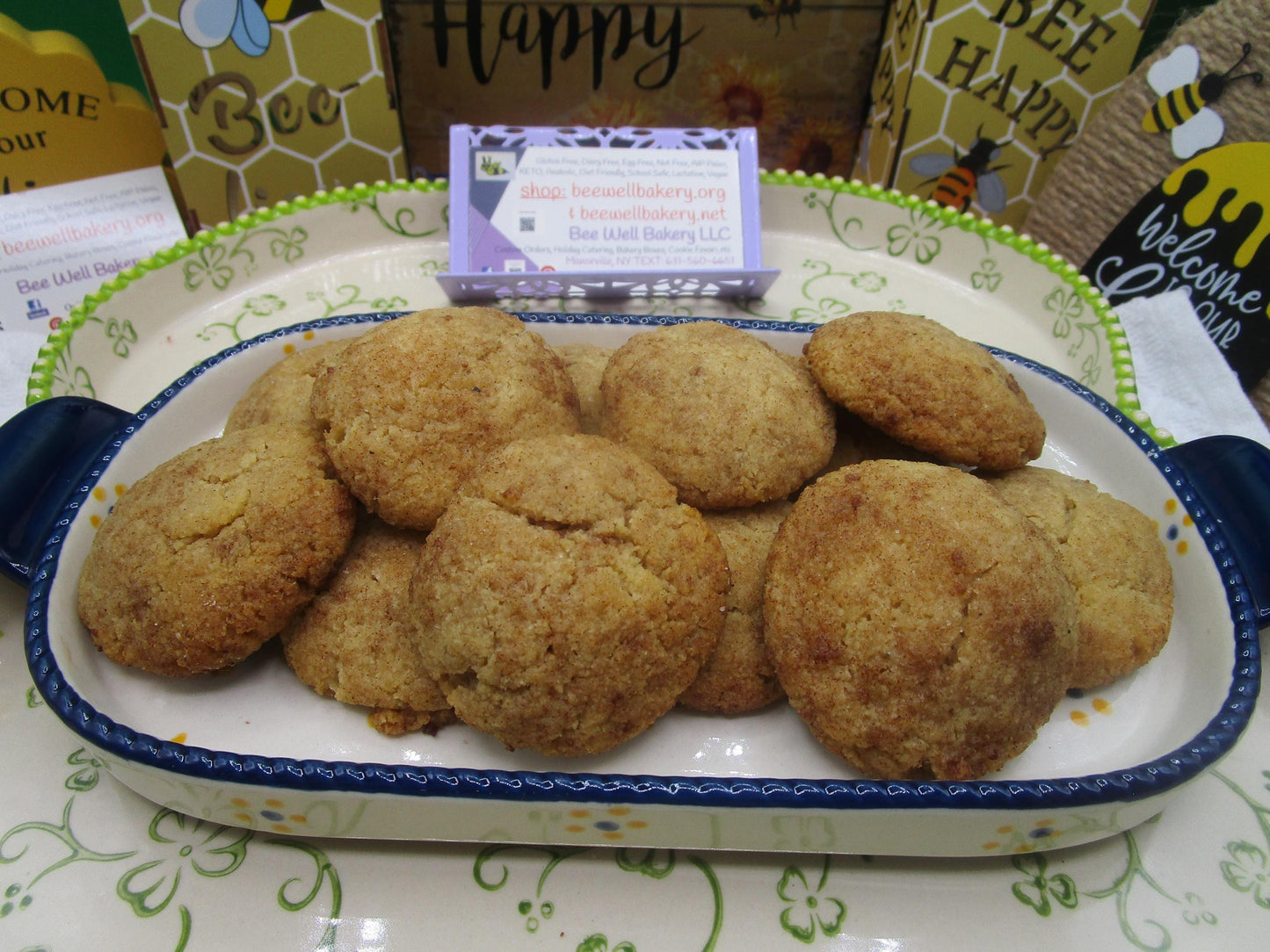 Biscuits aux pommes épicées riches en protéines - Sans gluten et végan