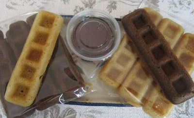 Bâtonnets de gaufre sans gluten - Treats sans produits laitiers et véganes