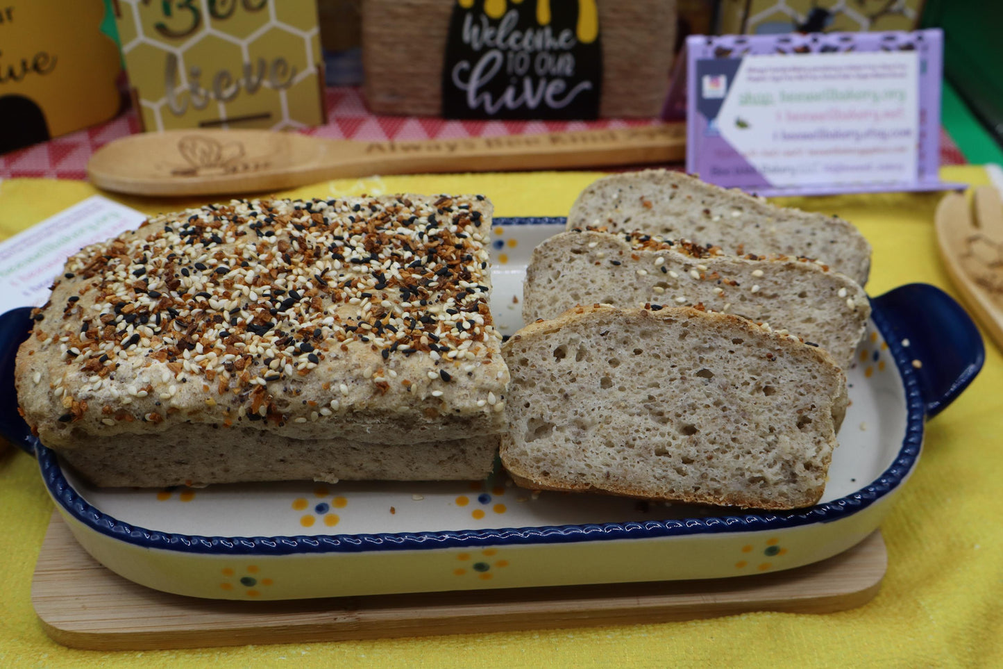 Premium Organic Gluten Free Bread - Vegan & Allergy Friendly