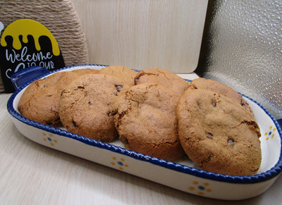 Galletas AIP Paleo de Chips de Algarrobo y Cereza - Sin Granos y Veganas