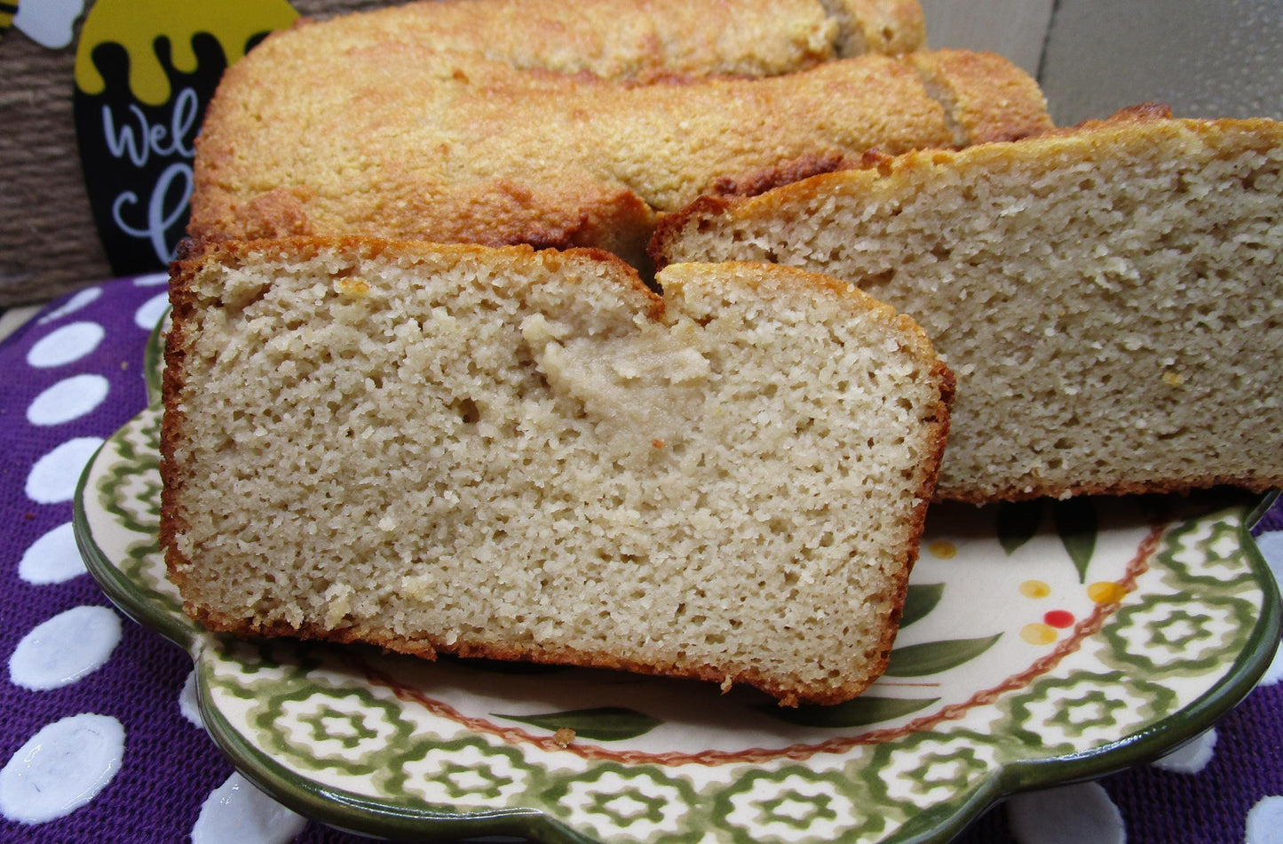 Pastel de Pound Sin Granos - Sin Gluten, Sin Lácteos, Bajo en Carbohidratos