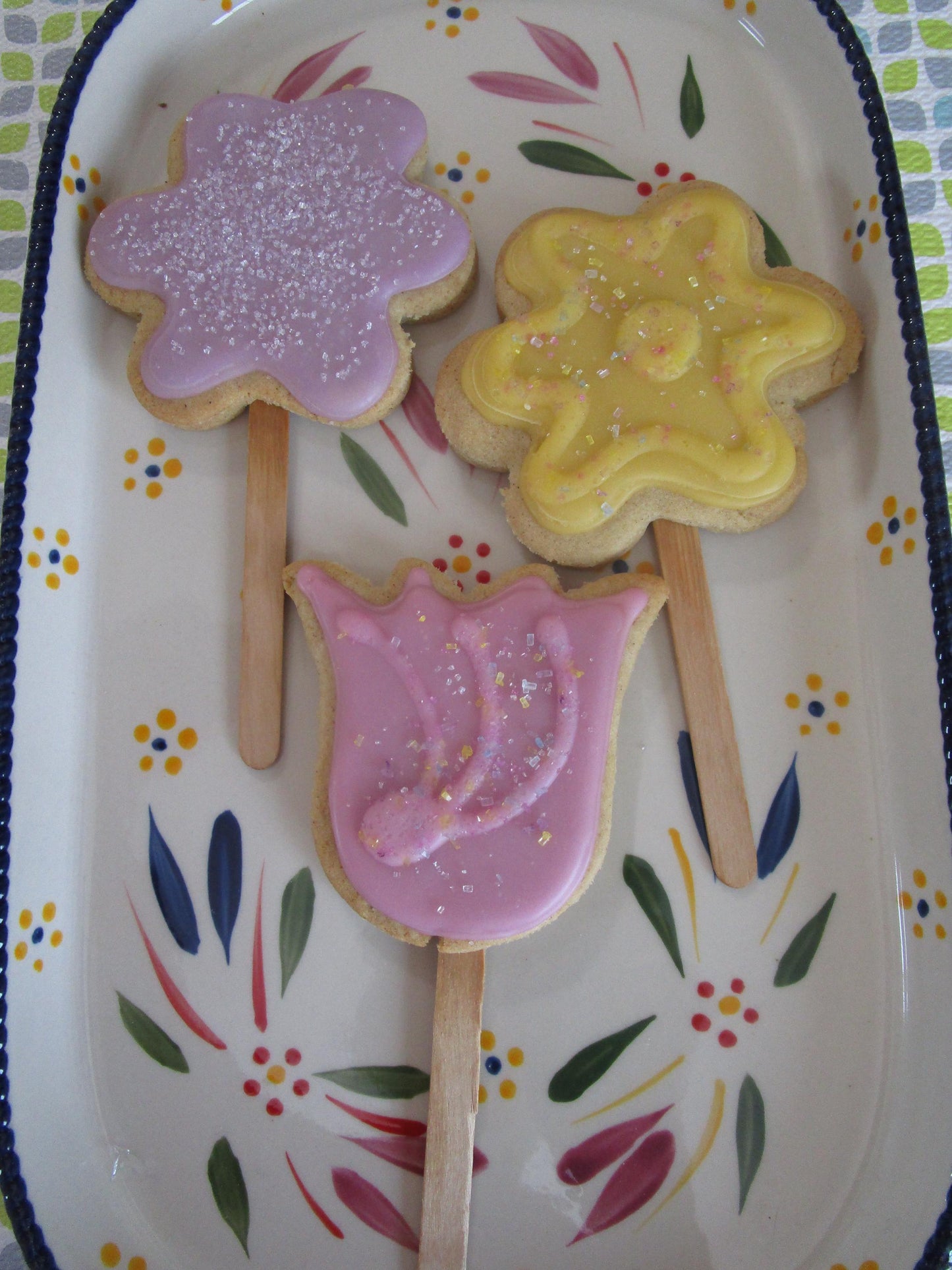 Sucettes de biscuits sucrés sans gluten - Treats véganes et sans noix
