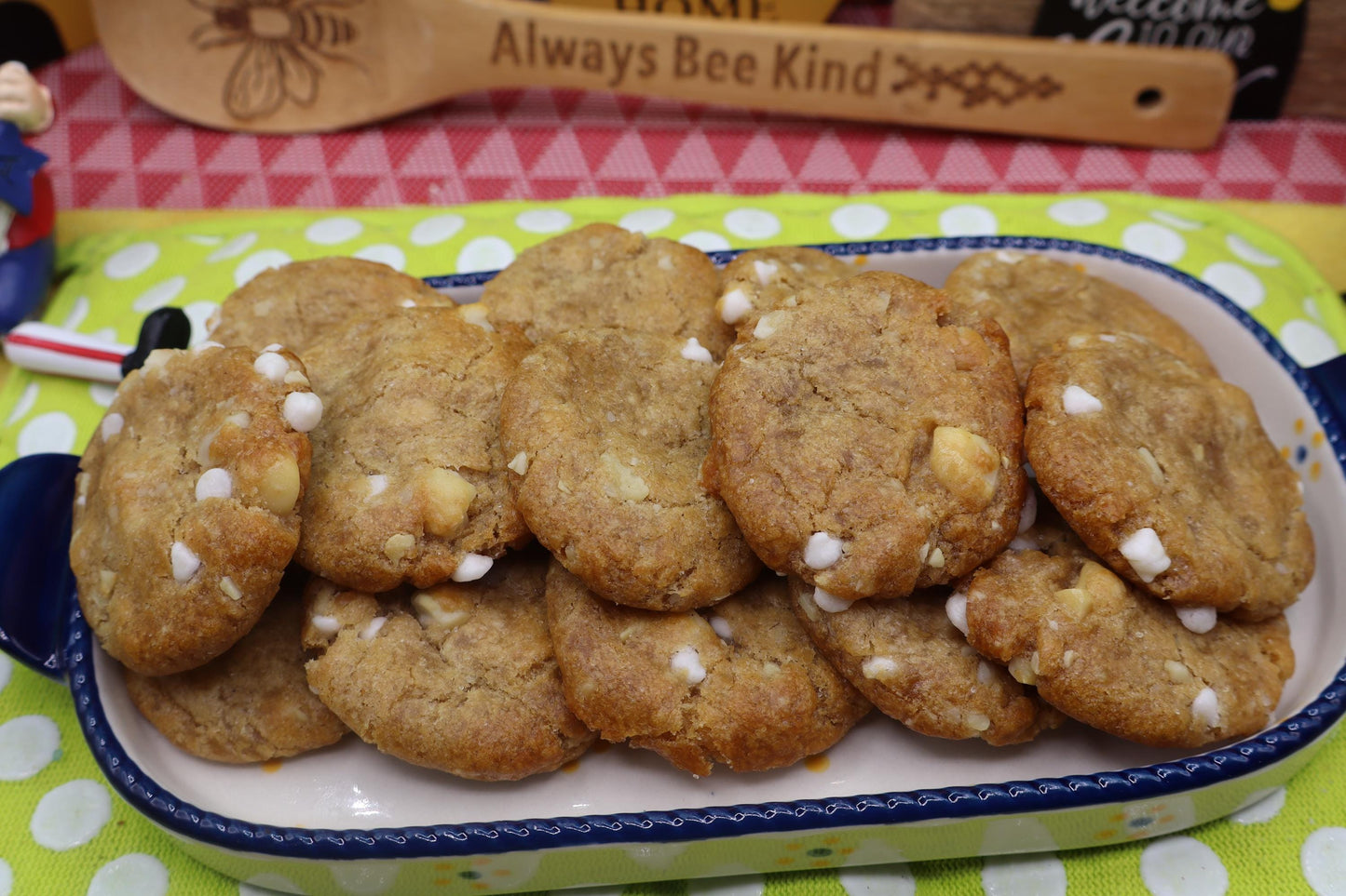 Cookies aux pépites de chocolat blanc sans gluten - Végétalien et sans allergènes