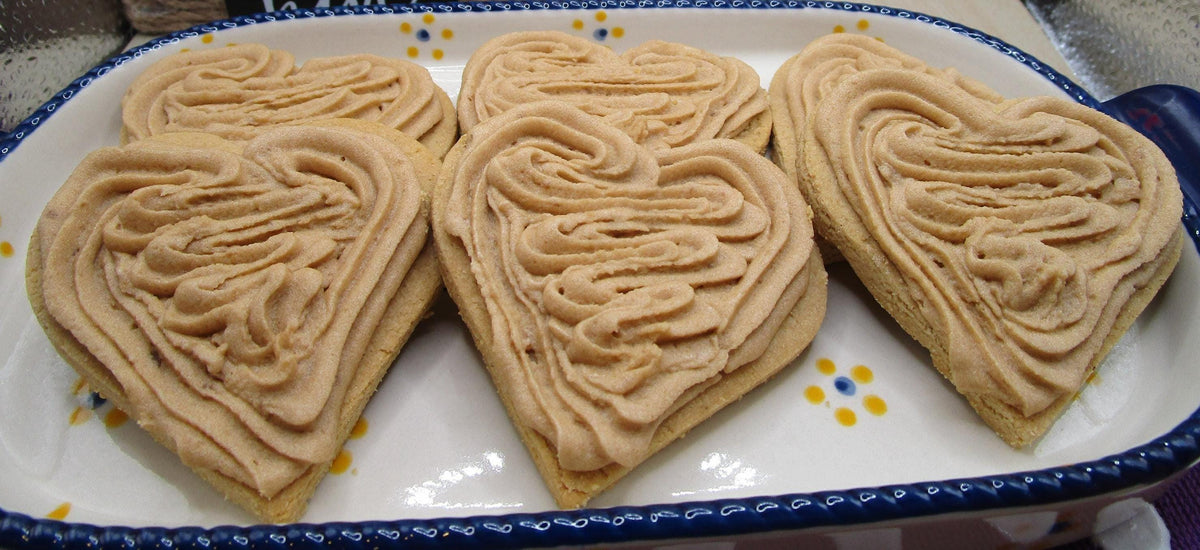 Galletas de Azúcar Glaseadas de Arce Paleo AIP - Edición Corazón