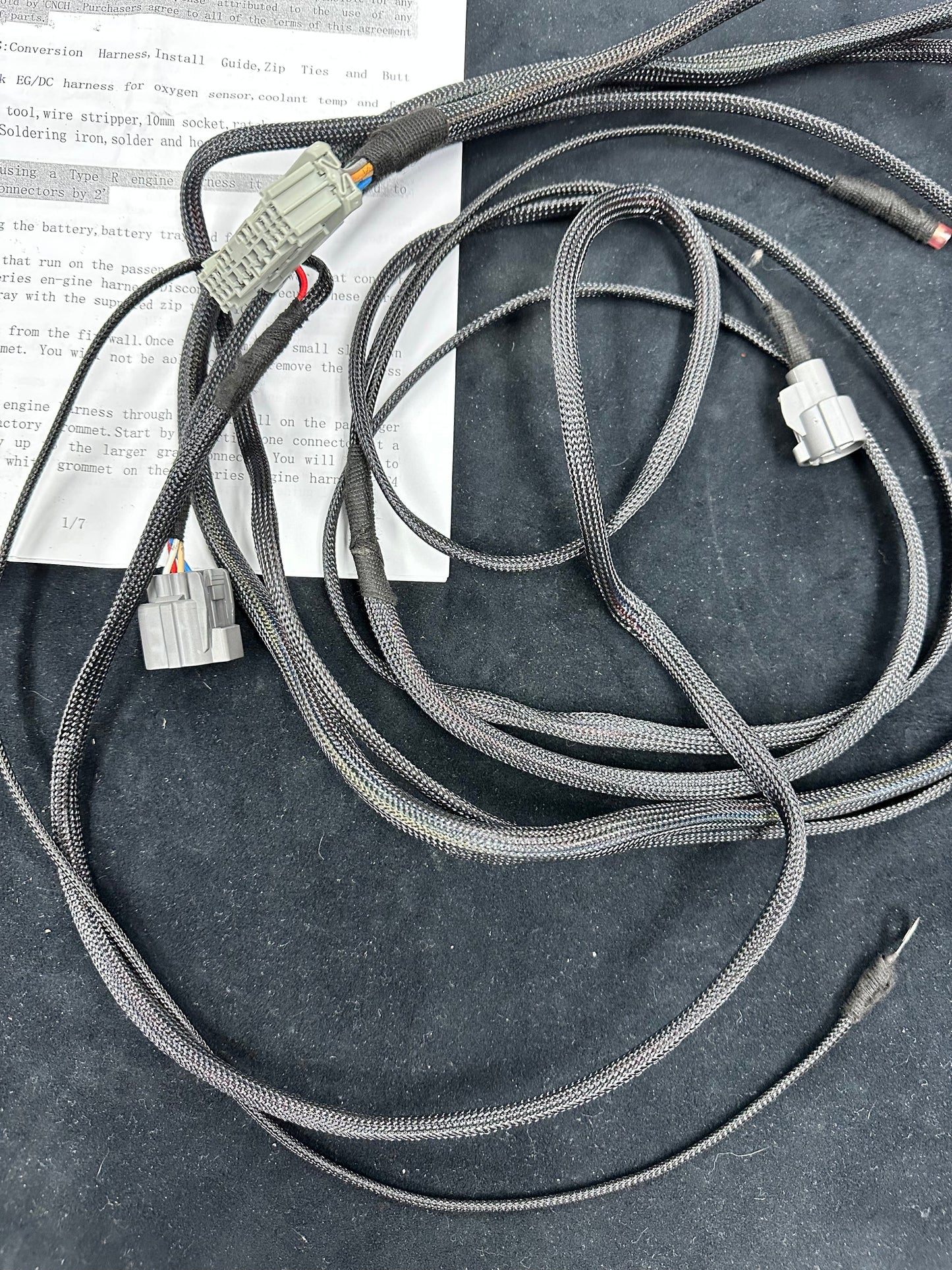 SPDZ1 K20 Conversion Harness for 1992-1995 Integra & Civic