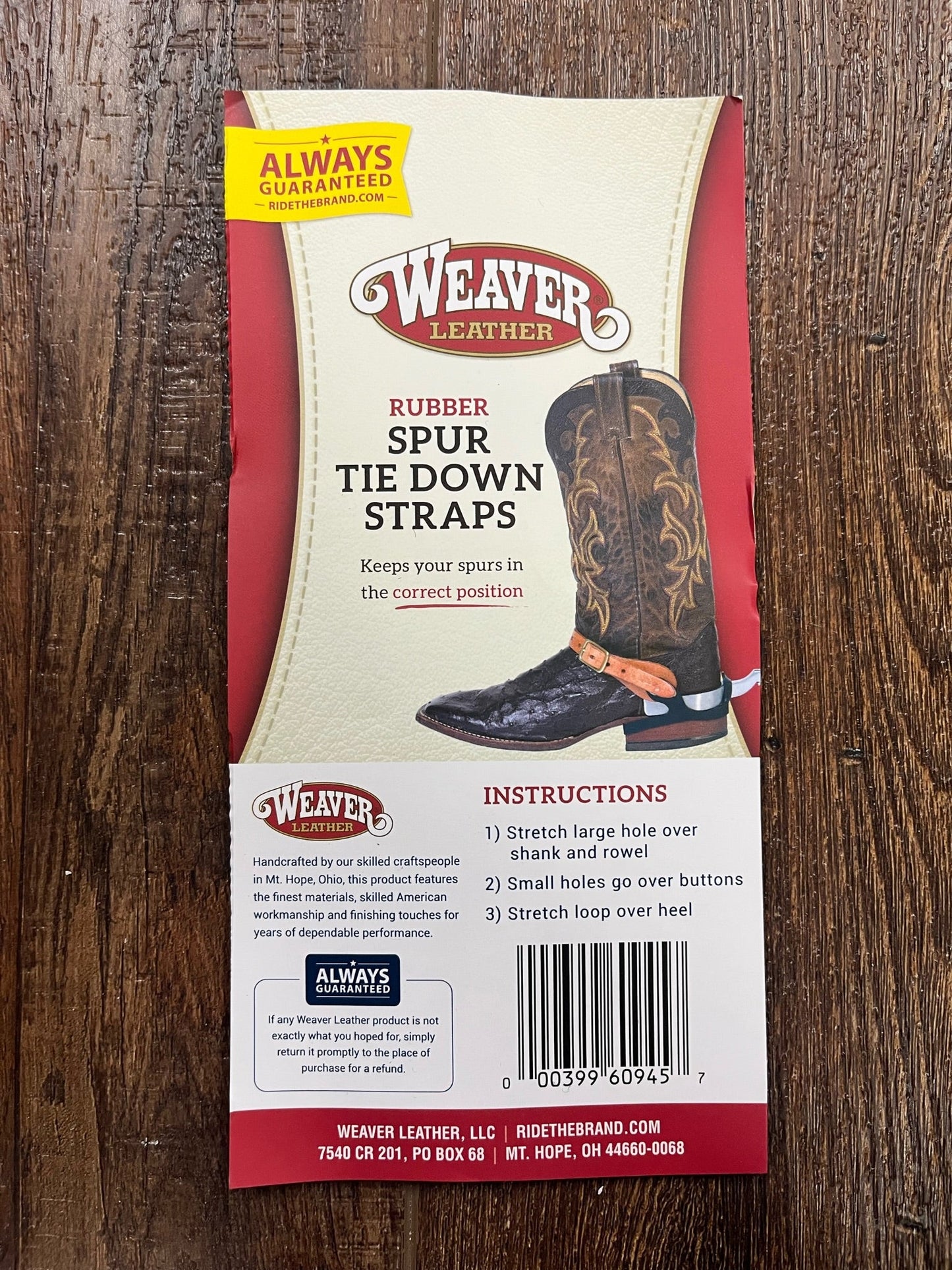 Premium Spur Stabilizing Tie Down Strap - Korvel