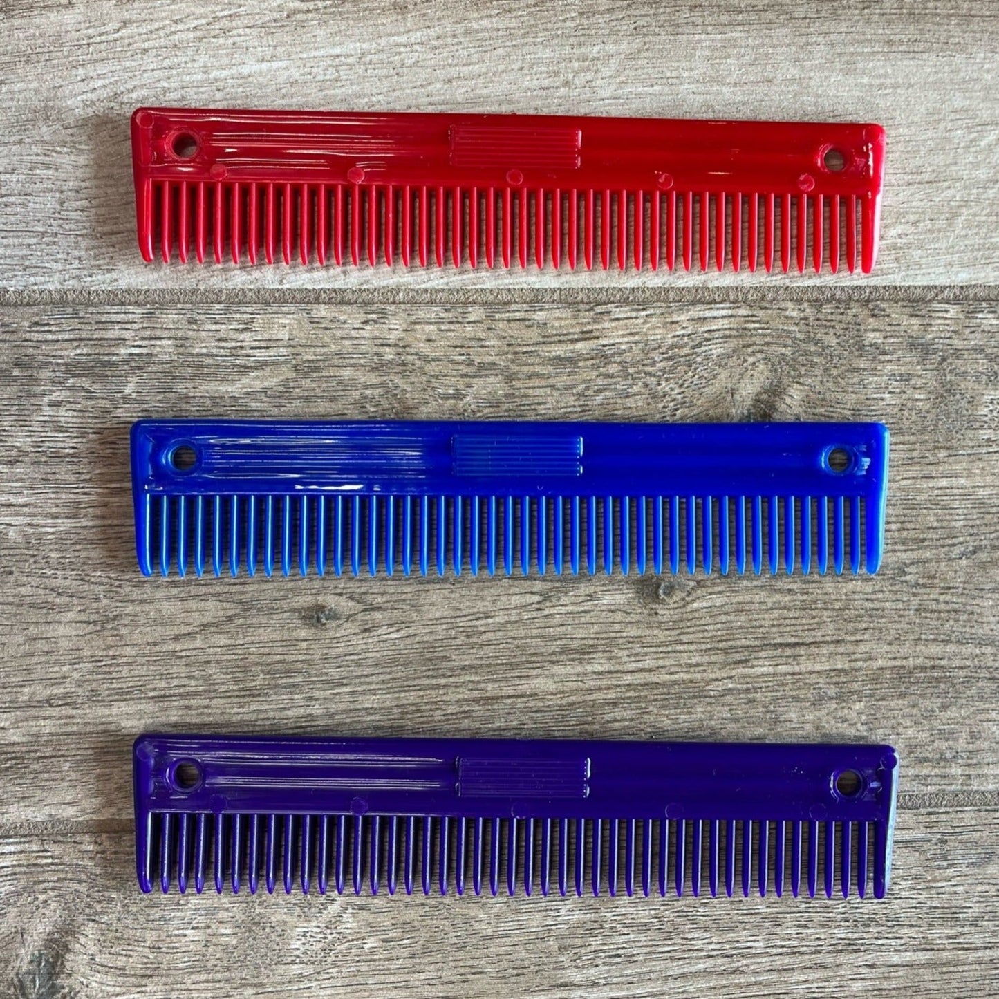 Assorted Colors Polymar Combs - Korvel