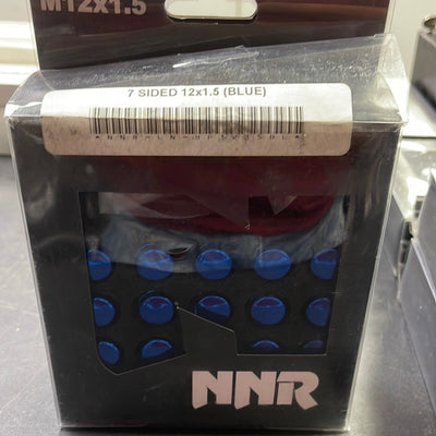 NNR 7side 12x1.5 Lugs - Blues