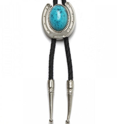 Turquoise Horseshoe Bolo - Korvel