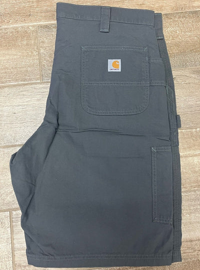 Men's Dark Grey Cargo Work Shorts by Carhartt - Korvel