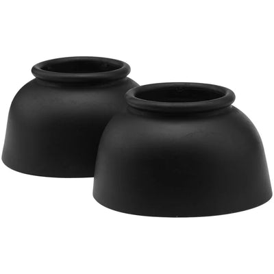 Durable Black Rubber Bell Boots for Horses | Weaver - Korvel