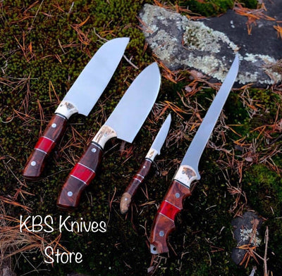 Premium Handmade Stainless Steel Chef Knife Collection - Korvel
