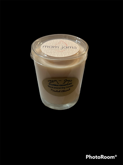 Toasted Almond Soy Candle – Warm & Nutty Comfort Scent | Mam Jam’s - Korvel