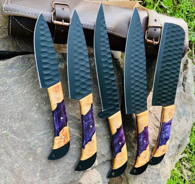 Artisan D2 Forged Steel Kitchen Knife Collection - Korvel