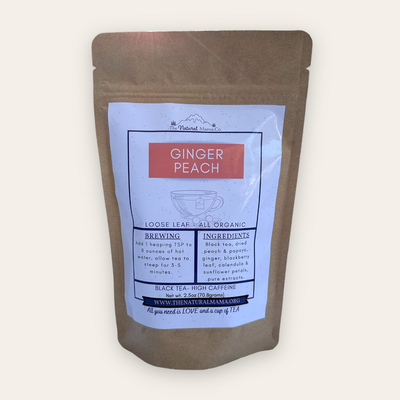 Peachy Ginger Bliss Black Tea - Korvel