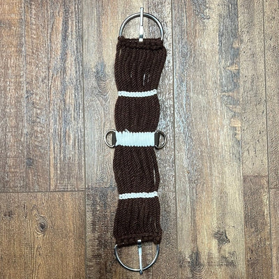 Premium Mini Corded Girth with Silver Accents - Korvel