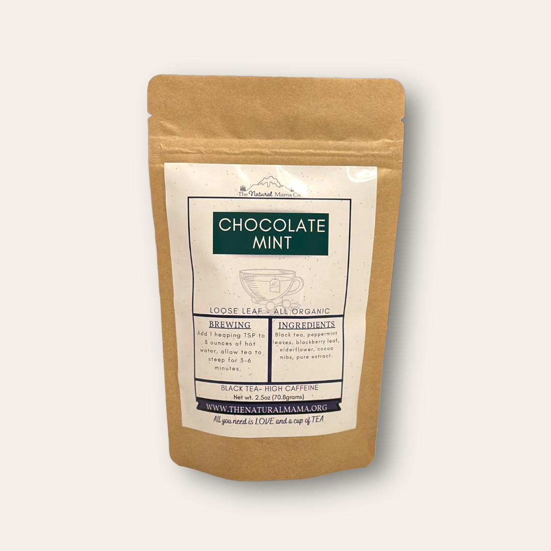 Decadent Chocolate Mint Black Tea Blend - Korvel