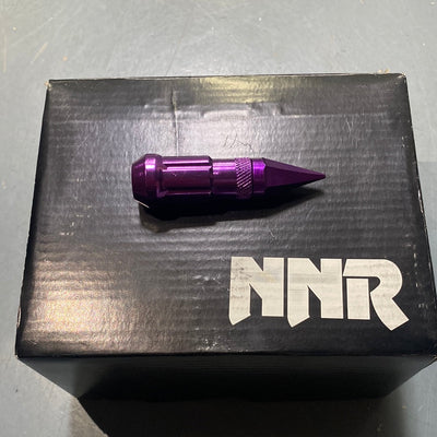 NNR Steel Spike Purple Lug Nuts