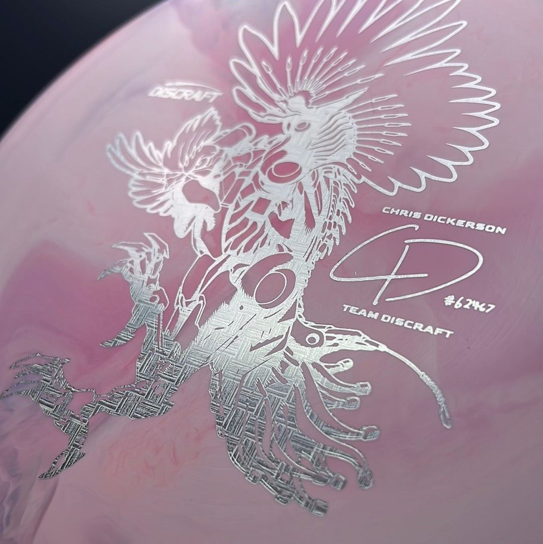 Swirl ESP Buzzz - Dickerson Robot Chicken - Rose et Holo Foil tourbillonnant