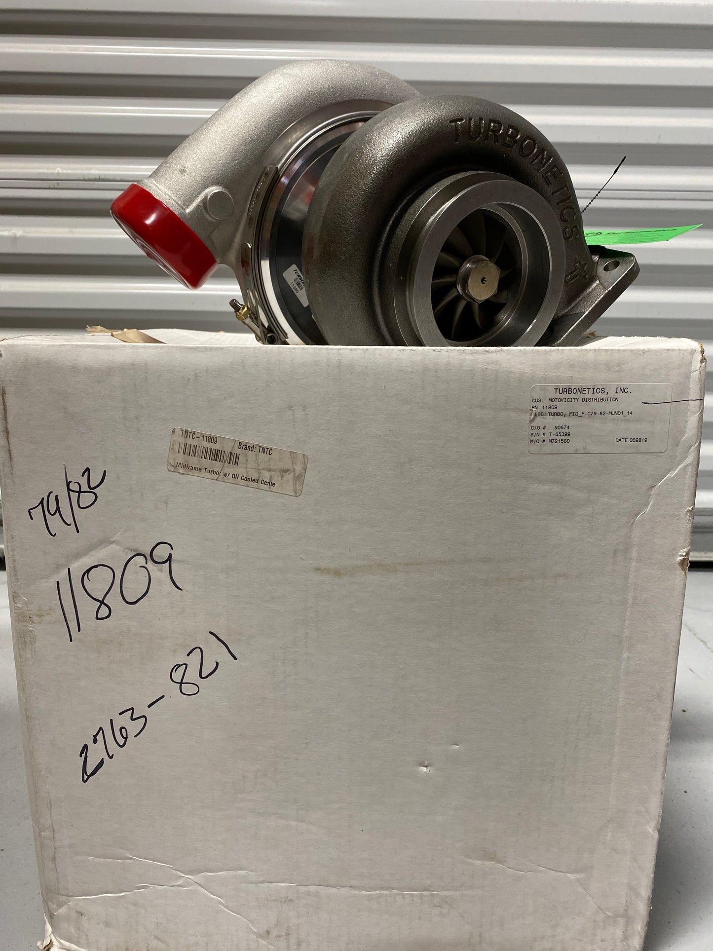Turbo Turbonetics 7982 Midframe avec roulement à billes en aluminium