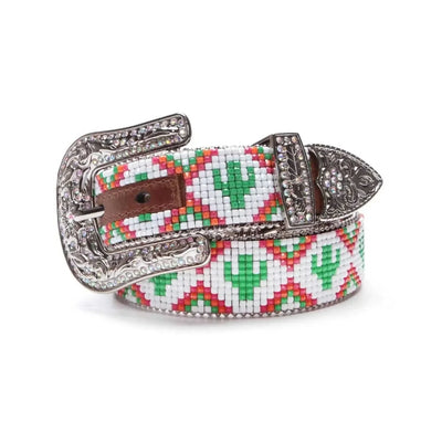Sparkling Beaded Cactus Belt for Kids | Angel Ranch - Korvel