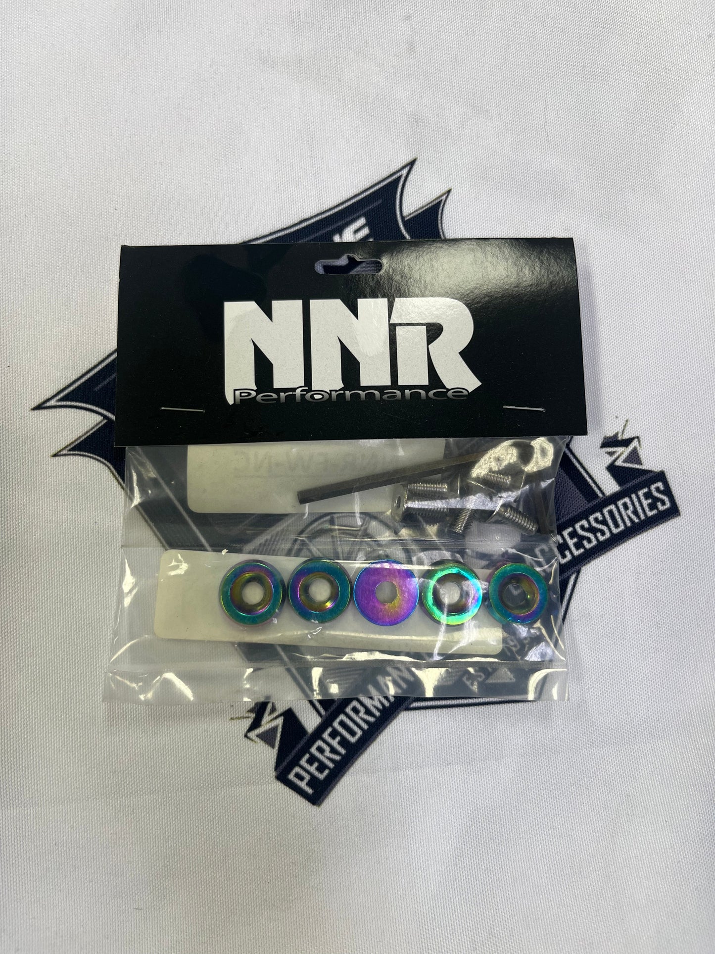Pack de 5 rondelles de garde Nnr en néo chrome