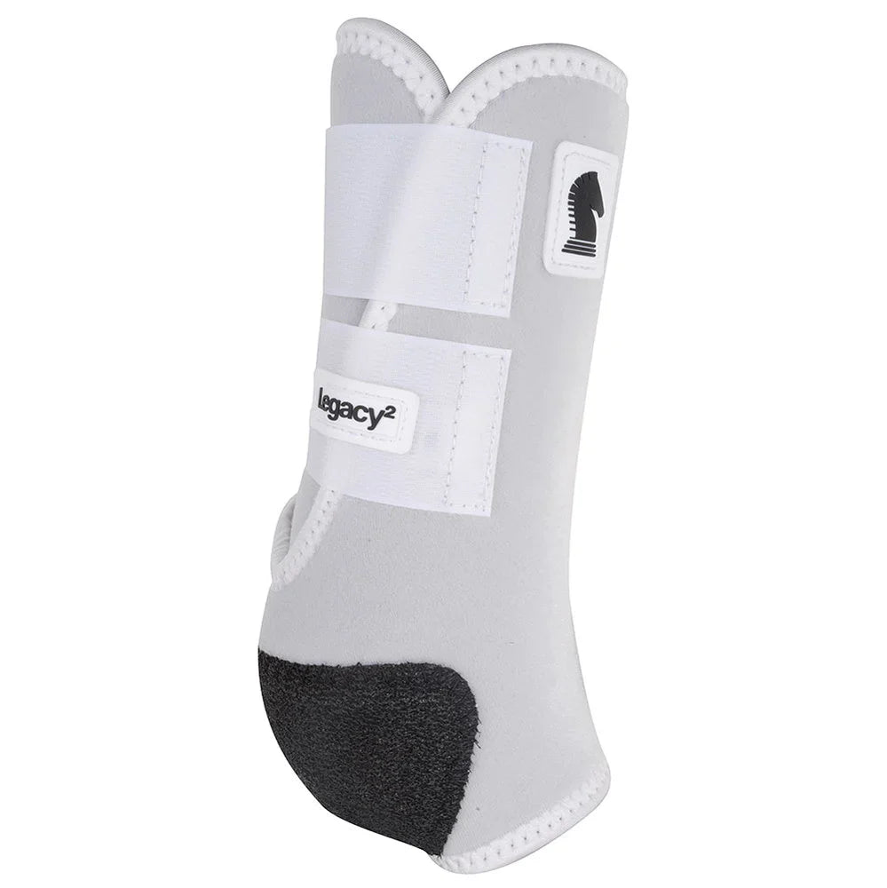 Legacy2 White Hind Boots for Optimal Equine Support - Korvel