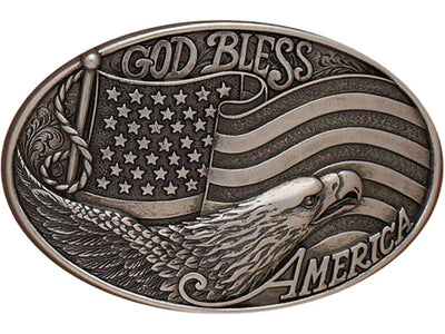 God Bless America Buckle - Korvel