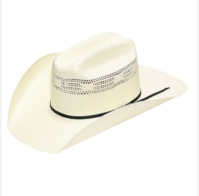Stylish Bangora Straw Cowboy Hat | Twister Collection - Korvel