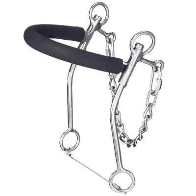 Premium Rubber Nose Hackamore for Equestrian Excellence - Korvel