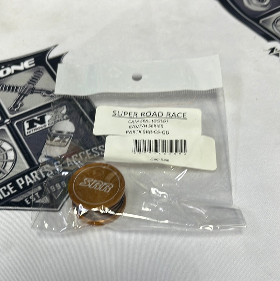 Premium Super Road Racing Cam Seals - Gold Finish