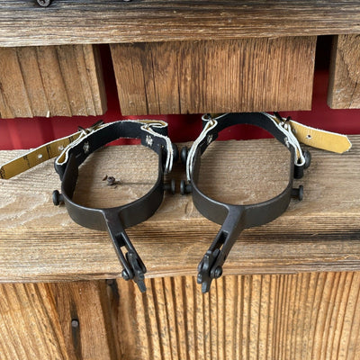 Children's Mutton Spurs with Leather Strap - Korvel
