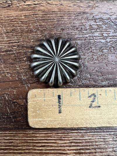 Silver Parachute Concho - Korvel
