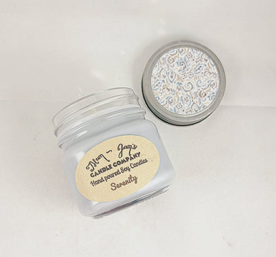 Serenity Soy Candle – Calm & Relaxing Scent | Mam Jam’s - Korvel