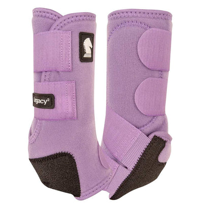 Legacy2 Lavender Front Horse Boots for Ultimate Protection - Korvel