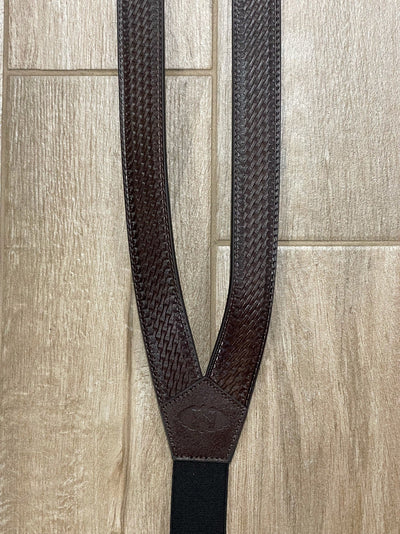 Dark Brown Gallus | Nocona Mens - Korvel