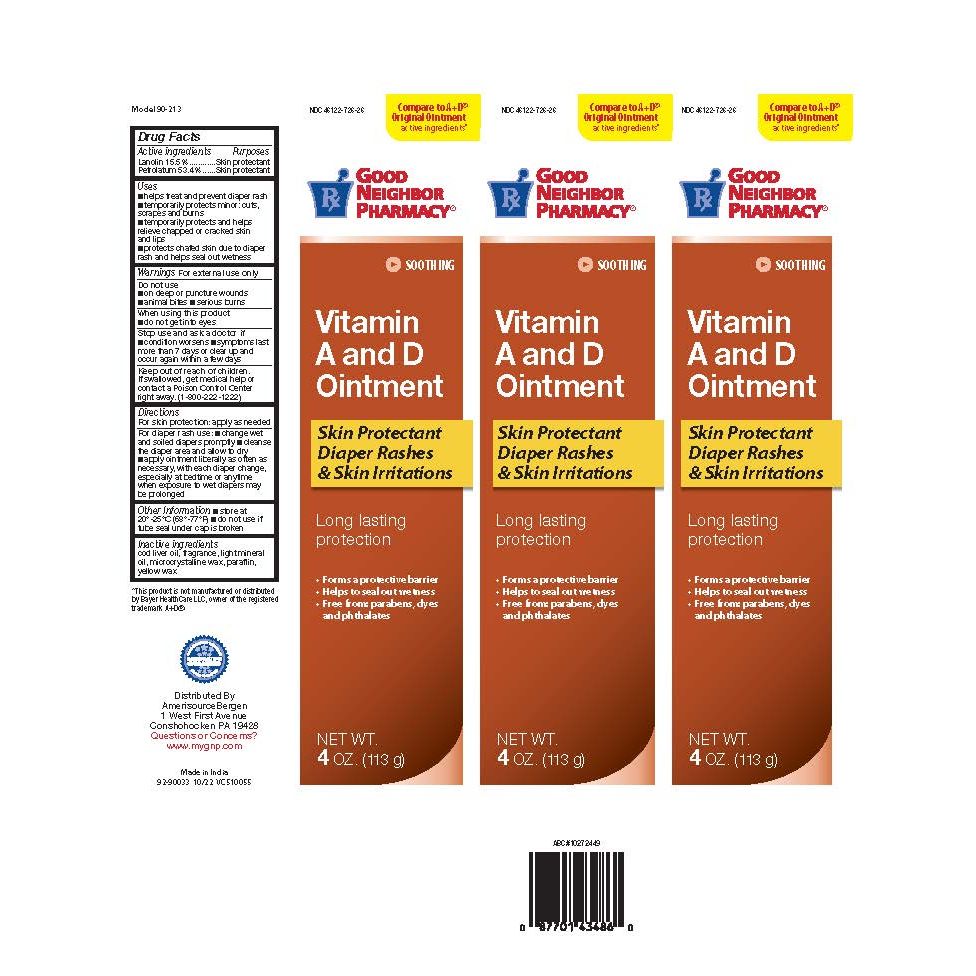 Ungüento de Vitamina A y D de GNP - Tubo de 4 oz