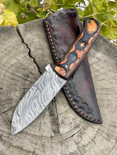 Premium Handmade Damascus Steel Survival Knife - Korvel