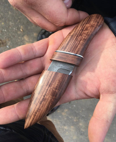 Premium Damascus Steel EDC Knife for Outdoor Adventures - Korvel