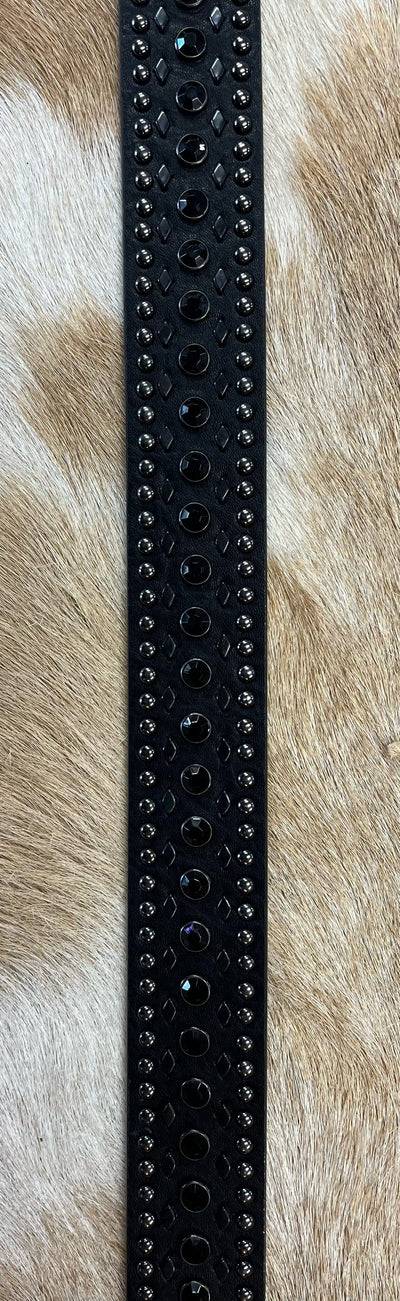 Black Crystal Belt | Womens - Korvel