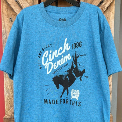 "Cinch Boys' Signature Tee - Made for Adventure" - Korvel