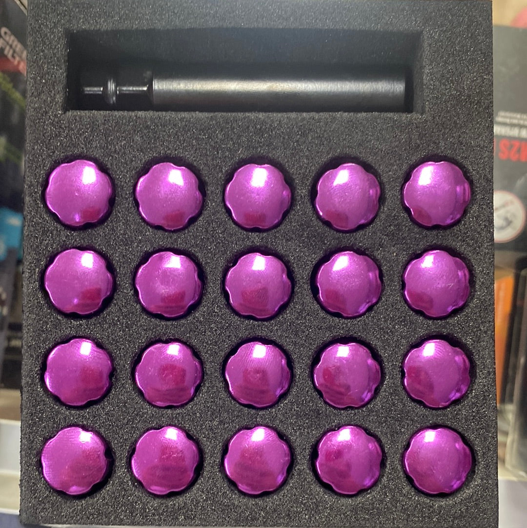 Boulons de roue NNR L35 Purple 12x1.5 - Qualité Premium
